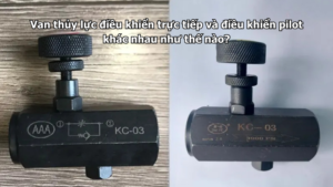 Van thủy lực điều khiển trực tiếp và điều khiển pilot khác nhau như thế nào?